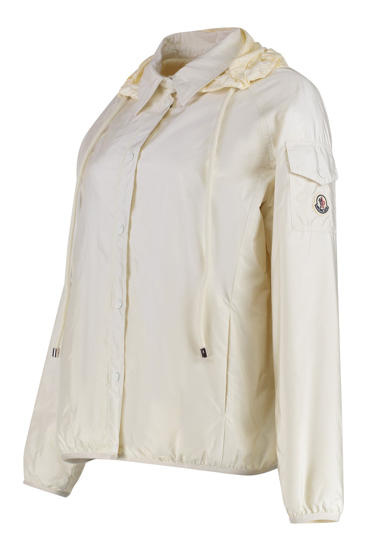 MONCLER Padded Jacket with Logo Patch - Women’s SS25