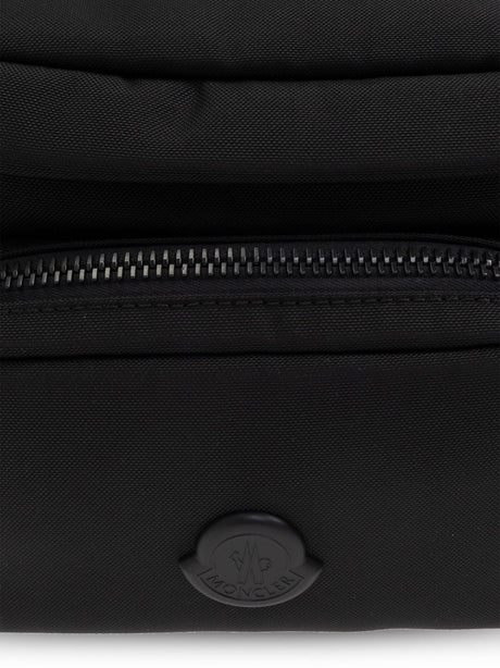 MONCLER Water-Repellent Belt Bag with Adjustable Waist Strap