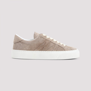 MONCLER Low Top Suede Sneakers for Women - SS25 Collection