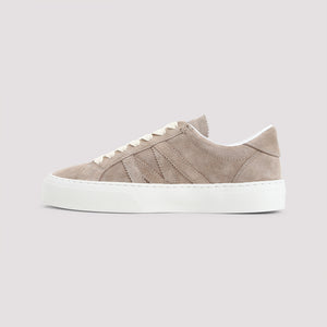 MONCLER Low Top Suede Sneakers for Women - SS25 Collection