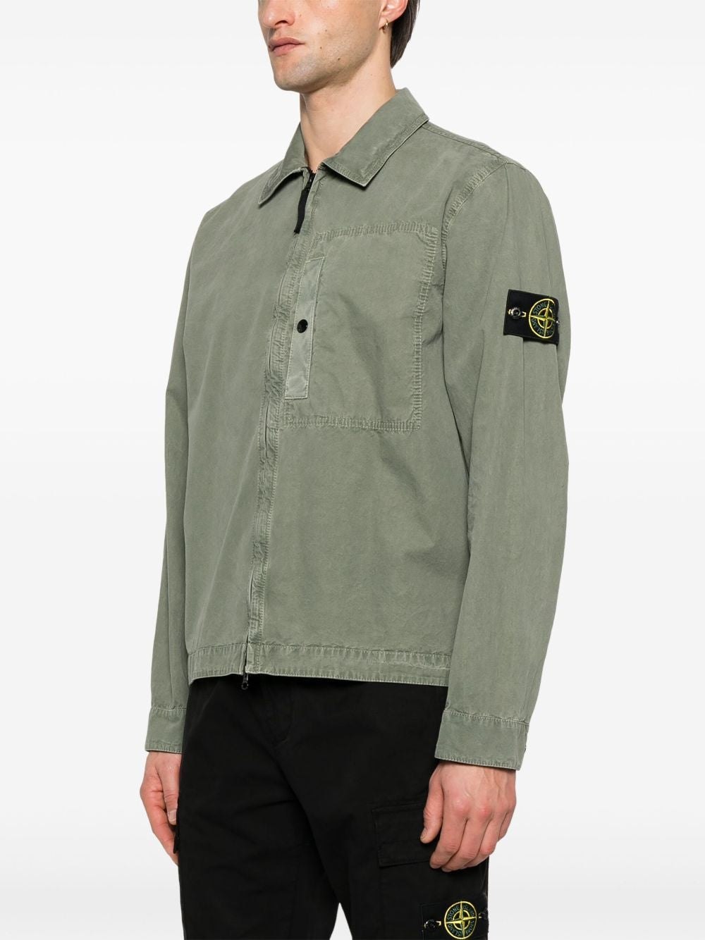 STONE ISLAND Classic Cotton Shirt for Men - SS25