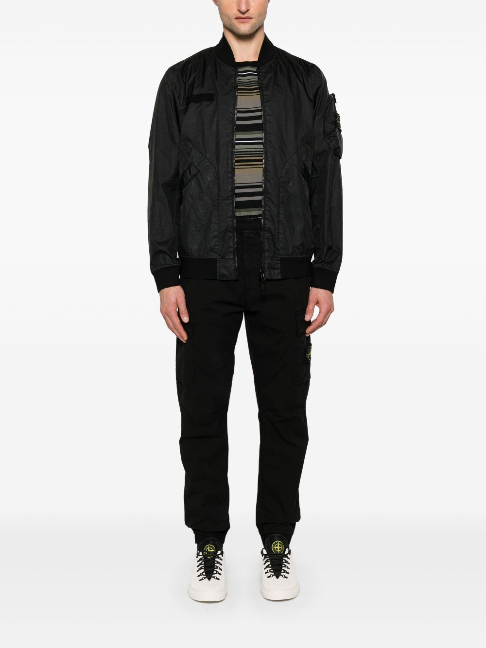 STONE ISLAND Technical Bomber Jacket for Men