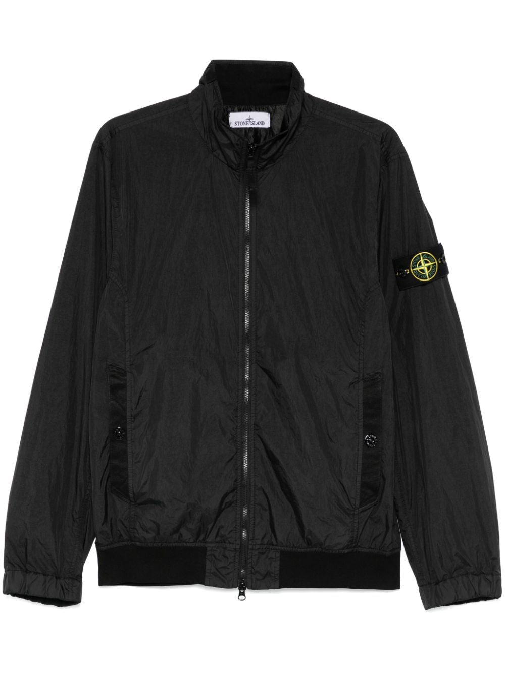 STONE ISLAND Men's Matte Nylon Bomber Jacket - Size L