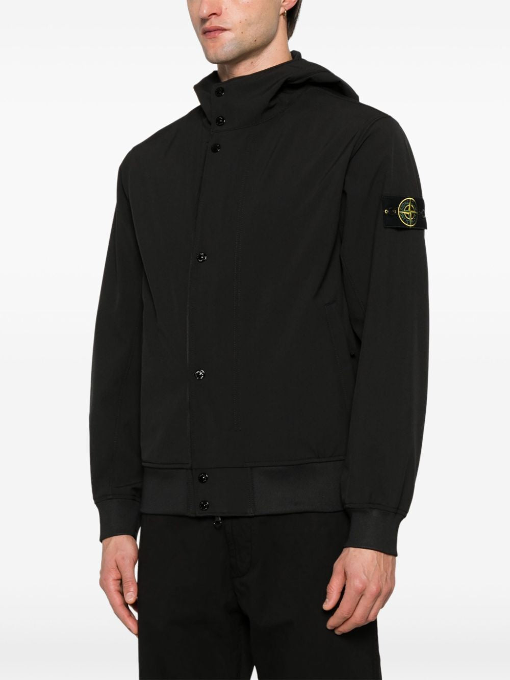 STONE ISLAND Men's Hooded Bomber Jacket - SS25 Collection