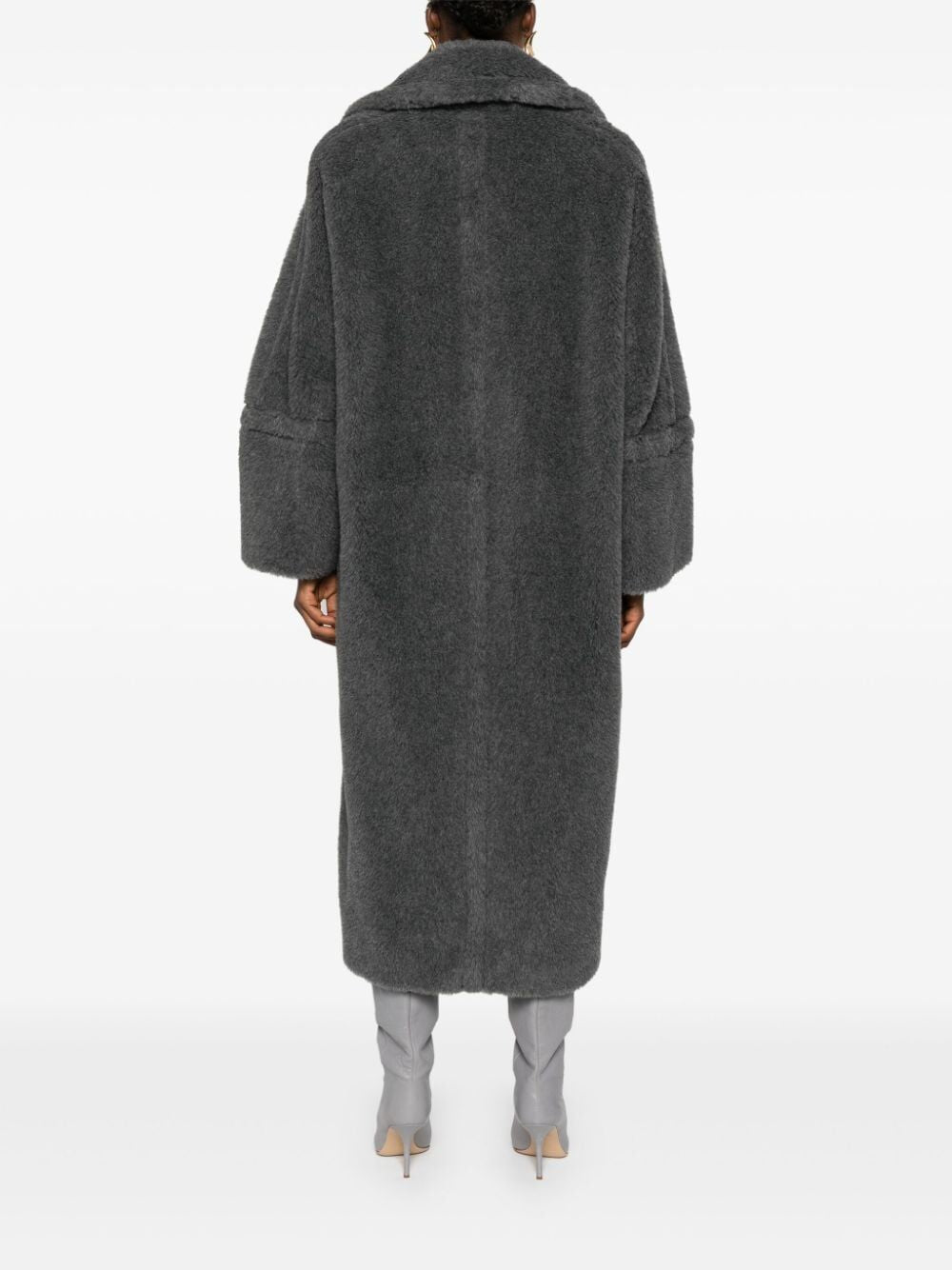 MAX MARA Oversized Wool and Alpaca Teddy Jacket