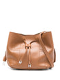 HOGAN Mini Leather Hobo Handbag