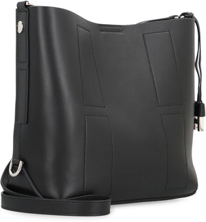 HOGAN Mini Hobo Handbag with Removable Clutch