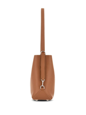 HOGAN Mini Leather Hobo Handbag with Adjustable Strap