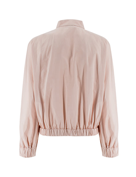 KITON Exquisite Mini Bomber Jacket for Women