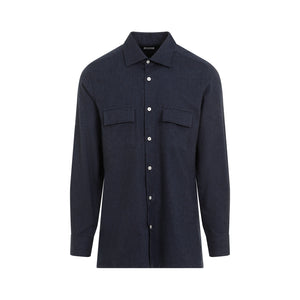 KITON Luxurious Cotton Shirt for Men - Fall Winter 24/25