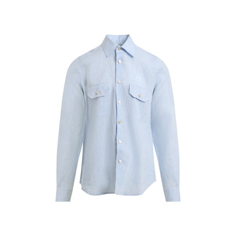 KITON Linen Comfort Shirt for Men