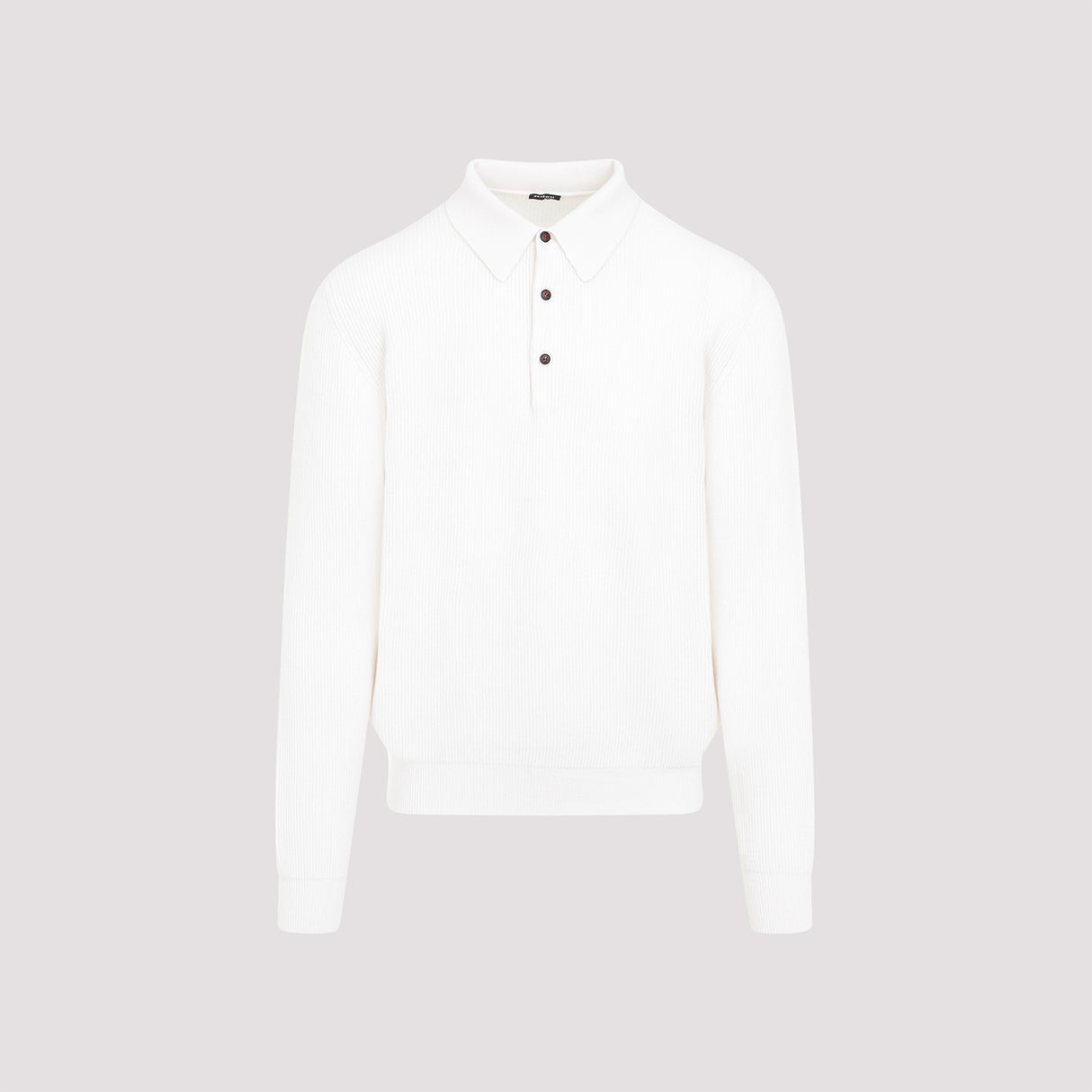 KITON Cashmere Knit Polo Sweater - Fall Winter 24/25