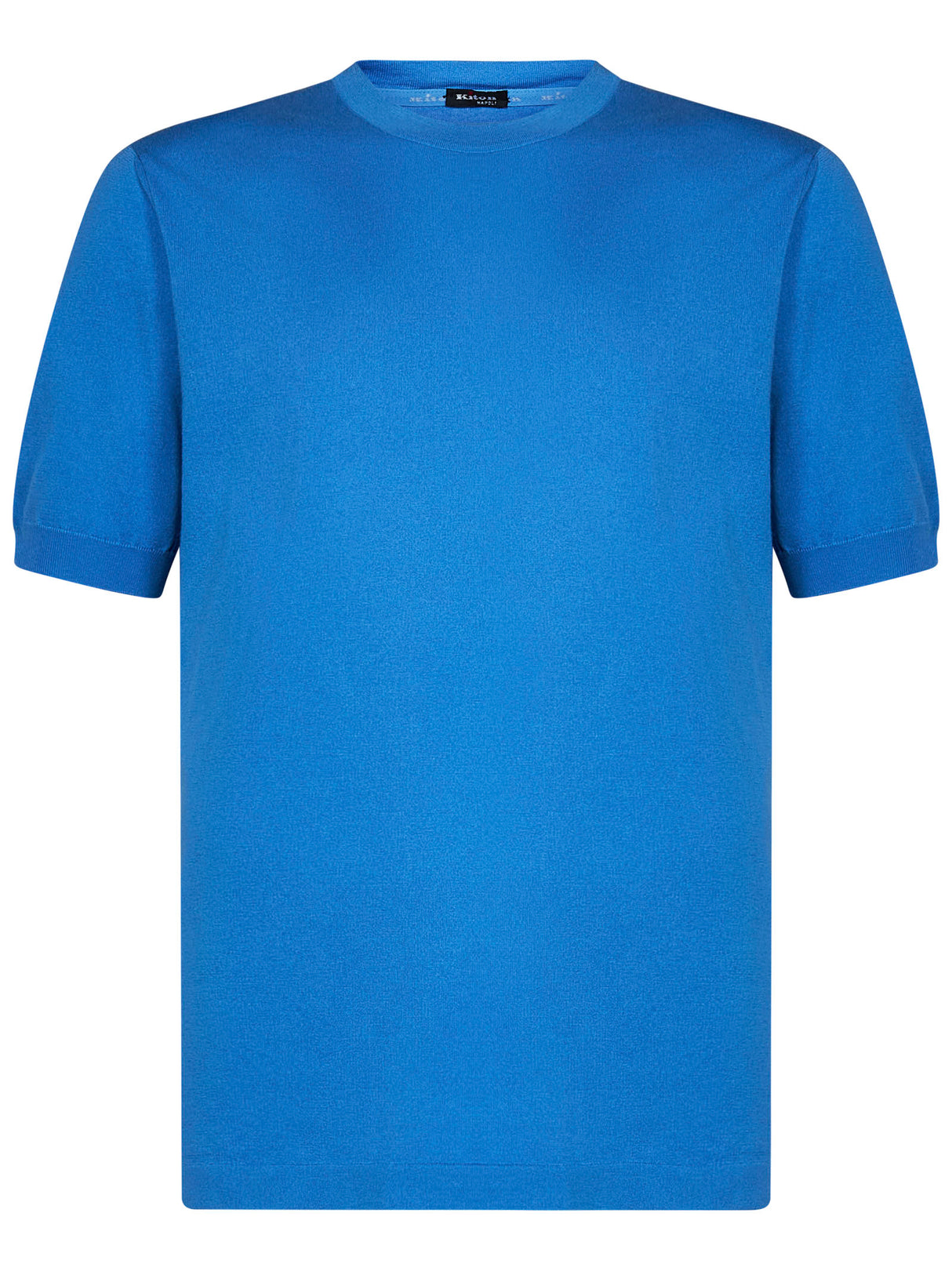 KITON Short-Sleeved Crewneck Sweater for Men