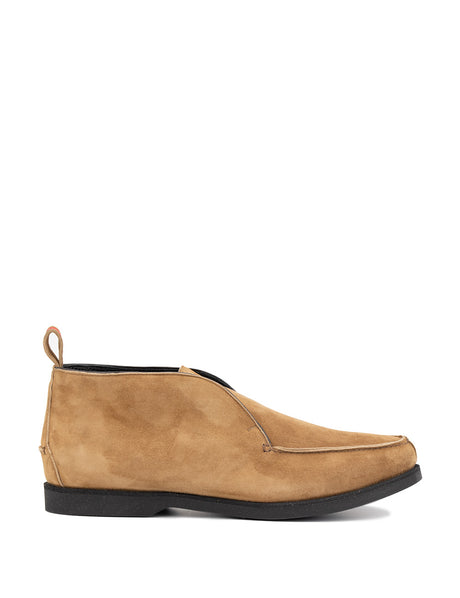 KITON Men's Handcrafted Suede Moccasins