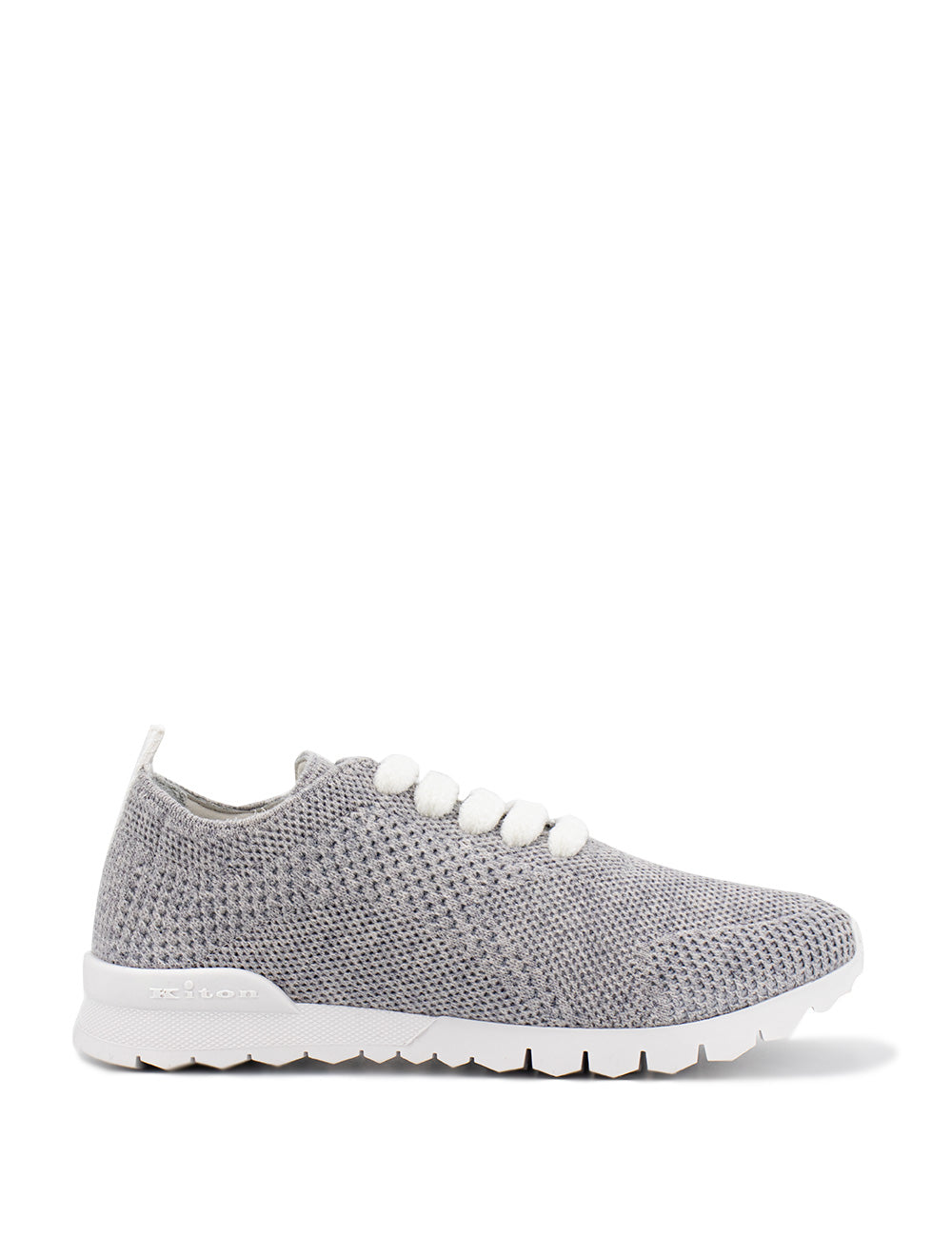 KITON Luxurious Medium Grey Runners for Women