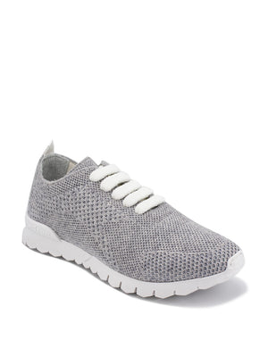 KITON Luxurious Medium Grey Runners for Women