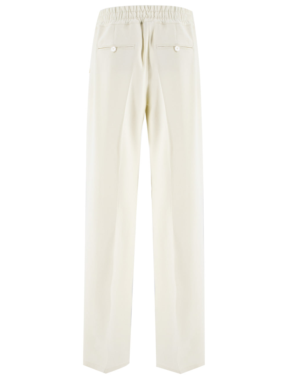 KITON Silk Trousers - Women's Loose Fit for Spring Summer 25