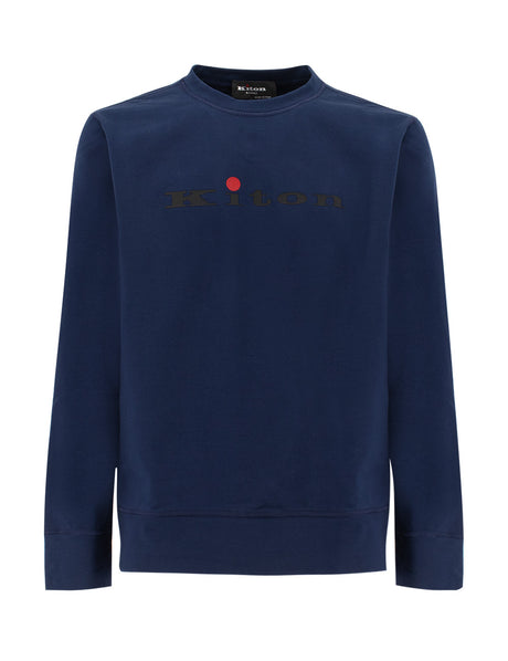 KITON Classic Crew Neck Sweatshirt for Men