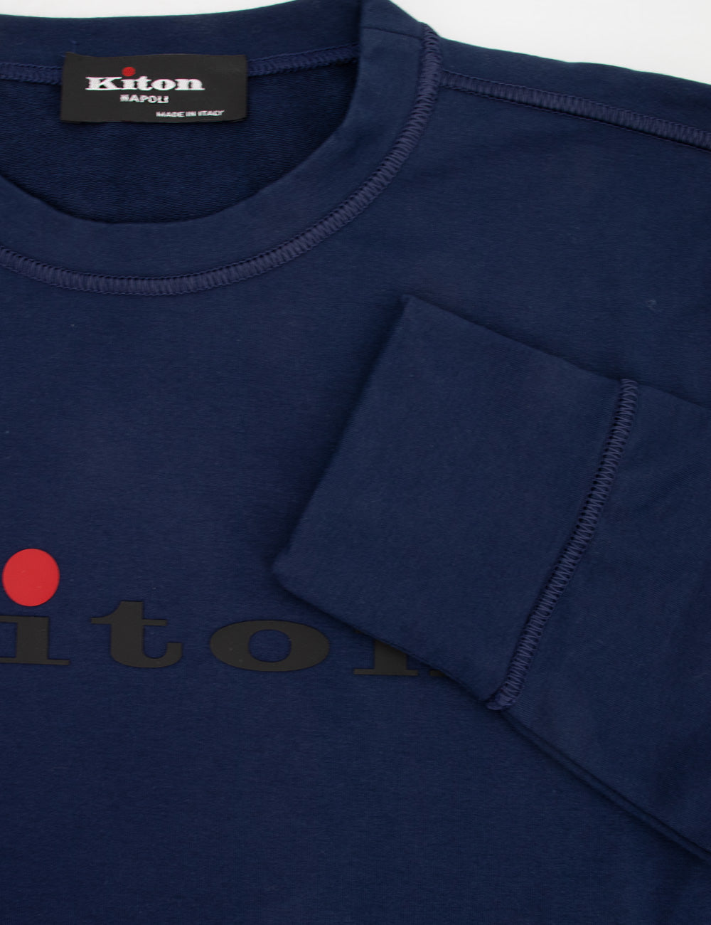 KITON Classic Crew Neck Sweatshirt for Men