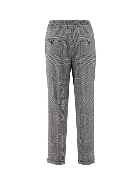 KITON Handcrafted Trousers for Women - Regular Fit