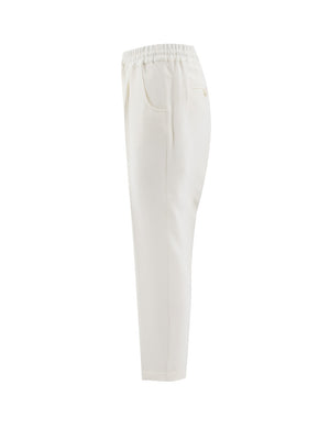 KITON Elegant Silk Trousers - Wide Leg Design