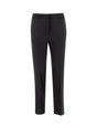 KITON Elegant Stretch Wool Trousers for Women - Regular Fit