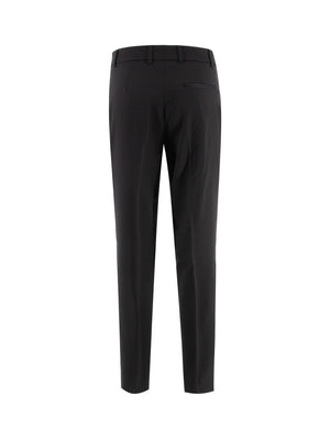 KITON Elegant Stretch Wool Trousers for Women - Regular Fit