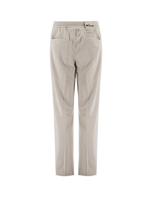 KITON Men's Comfortable Mini Trousers