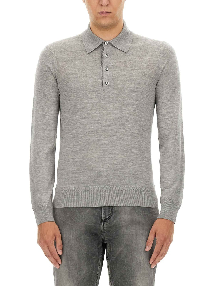 TOM FORD Classic Merino Wool Sweater - Size 48