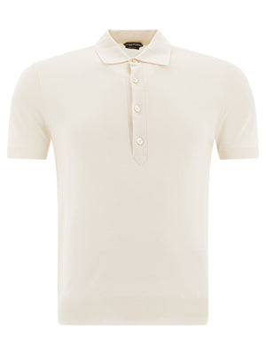 TOM FORD Short Sleeve Polo Shirt