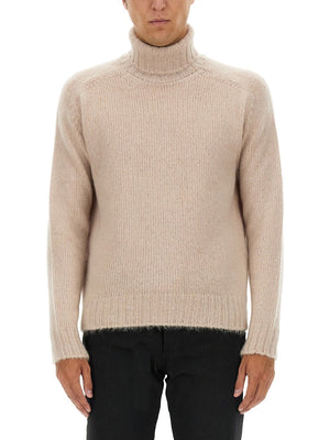 TOM FORD Refined Turtleneck T-Shirt - Size 50 IT