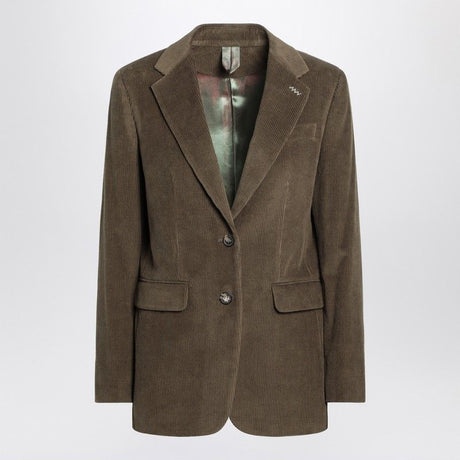 MAX MARA Ribbed Single-Breasted Jacket