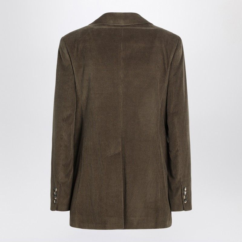 MAX MARA Ribbed Single-Breasted Jacket