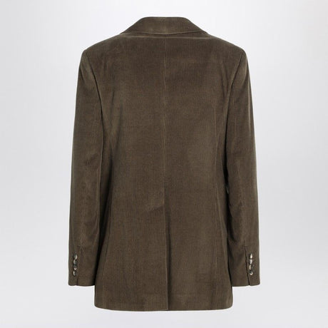 MAX MARA Ribbed Single-Breasted Jacket