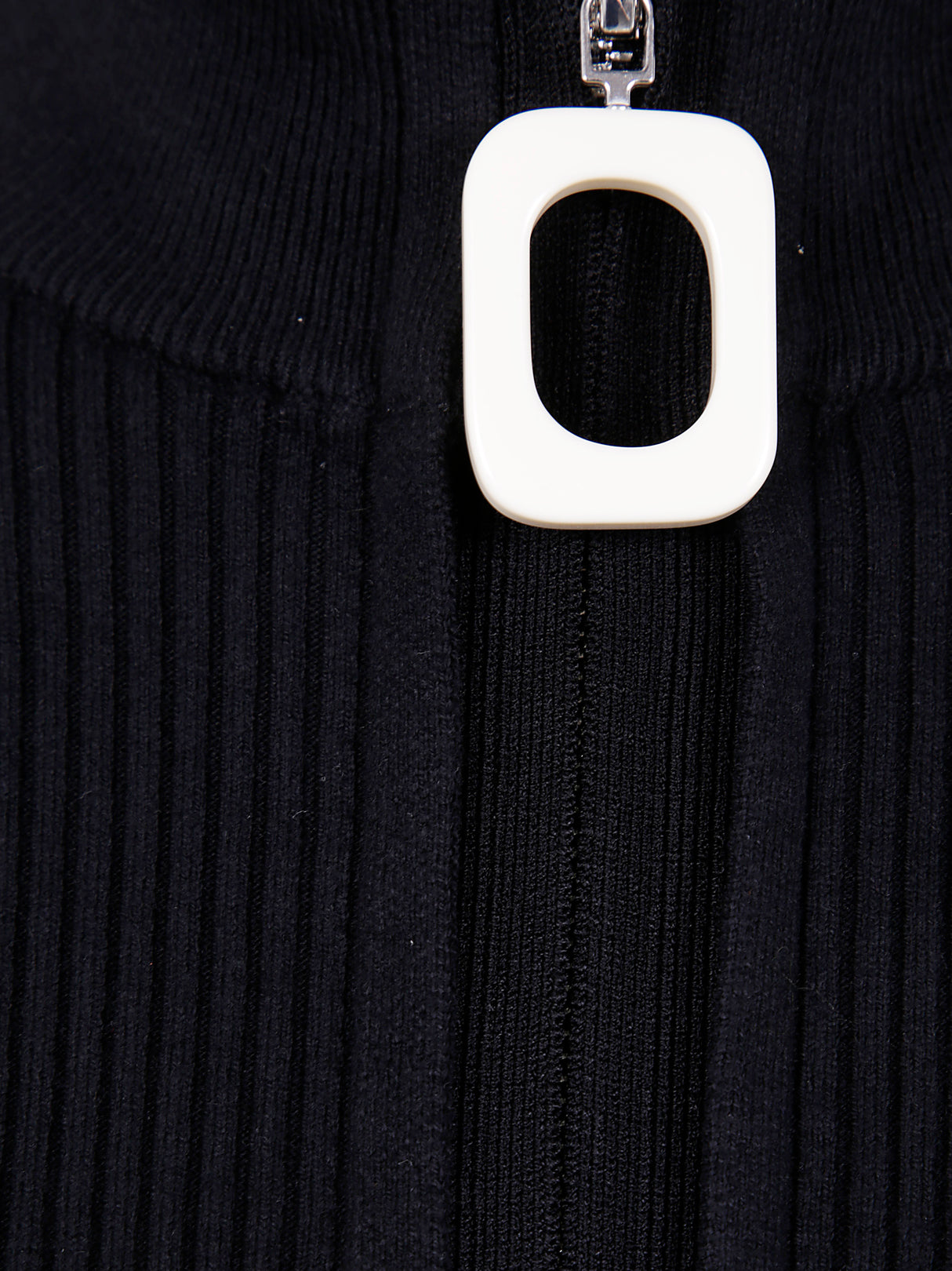 JW ANDERSON Fitted Zip-Up Cardigan