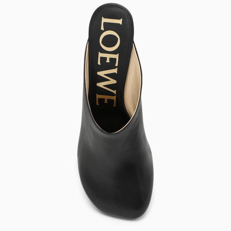 LOEWE Mini Petal-Toe Designer Sabot with 45 mm Heel