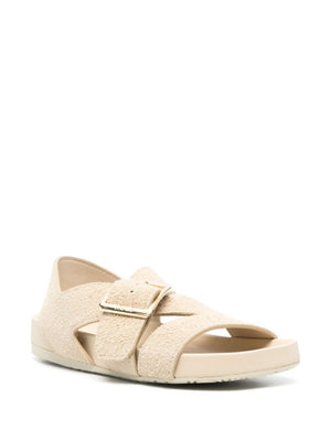 LOEWE Crossover Strap Open Toe Sandals