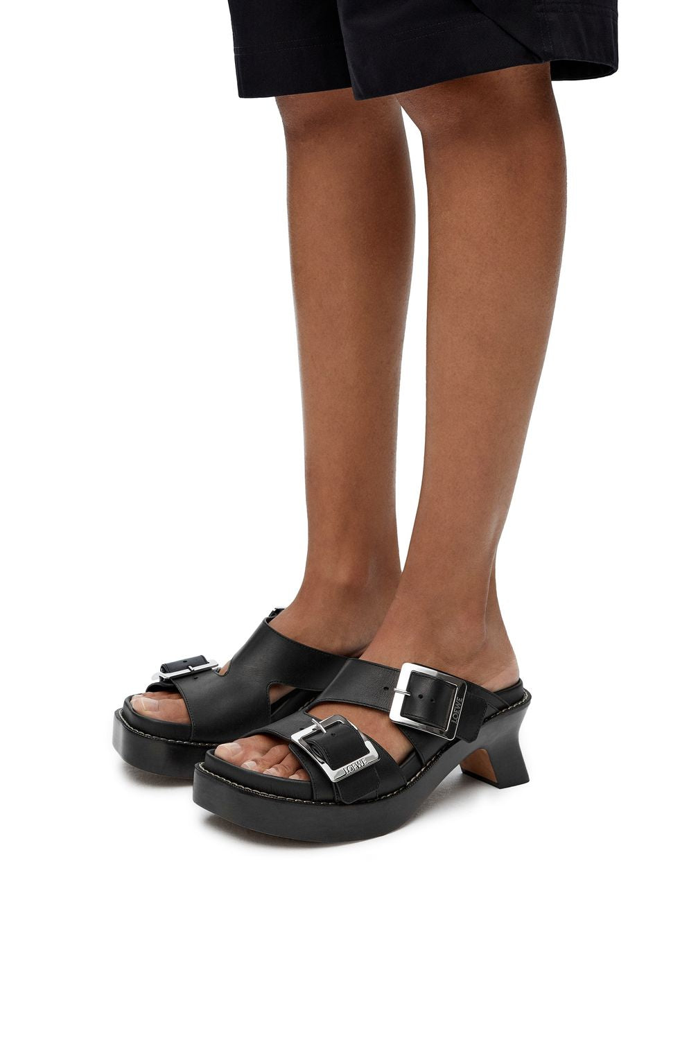 LOEWE Elevated Ease Heel Slide 90 Sandals