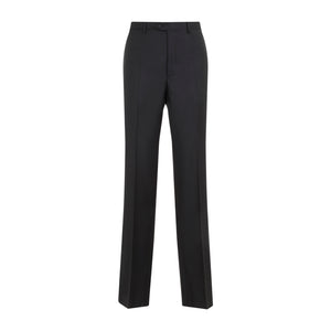 LANVIN Elegant Virgin Wool Trousers - 24/25 Collection