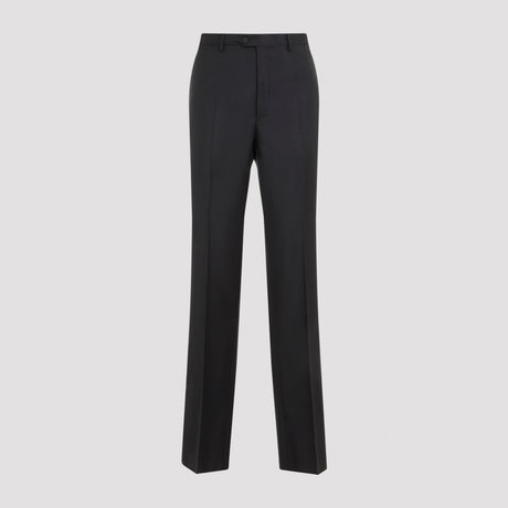 LANVIN Elegant Virgin Wool Trousers - 24/25 Collection