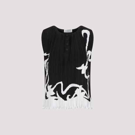 LANVIN Sleek Sleeveless Mini Top