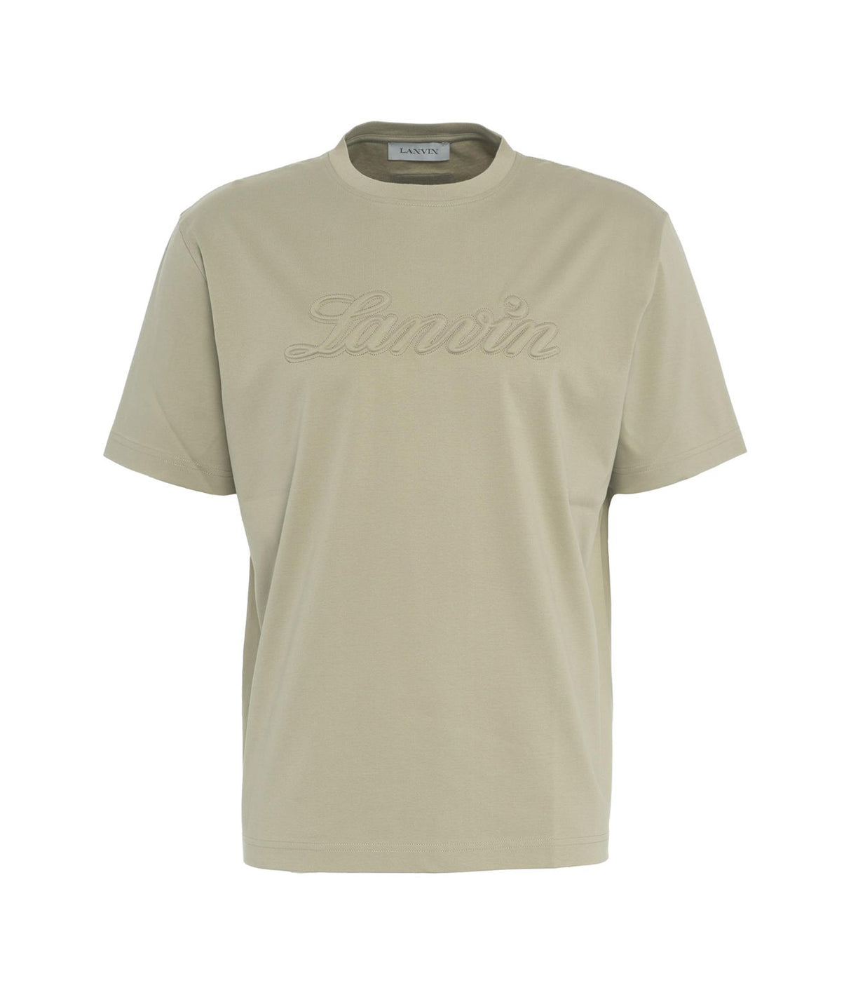 LANVIN Men's Logo Detail T-Shirt