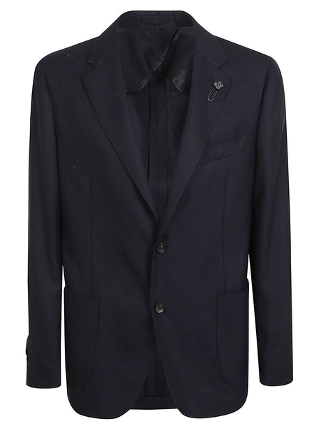 LARDINI Sophisticated Wool Jacket for Men - Fall Winter 24/25