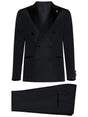 LARDINI Elegant Double-Breasted Tuxedo Suit for Men