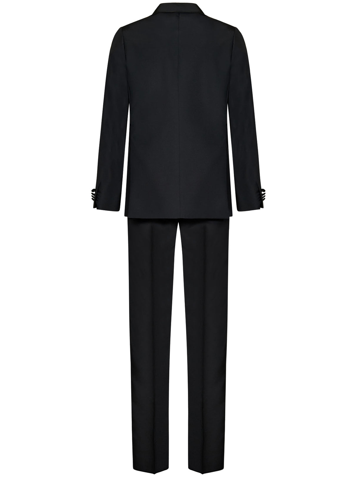 LARDINI Elegant Double-Breasted Tuxedo Suit for Men