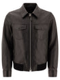 TOM FORD Men's Premium Lamb Leather Jacket - SS25 Edition