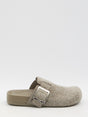 LOEWE Ergonomic Buckle Clogs with Square Buckle