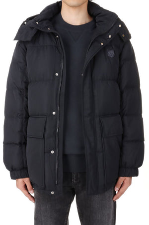 MAISON KITSUNÉ Hooded Puffer Jacket with Tonal Fox Detail