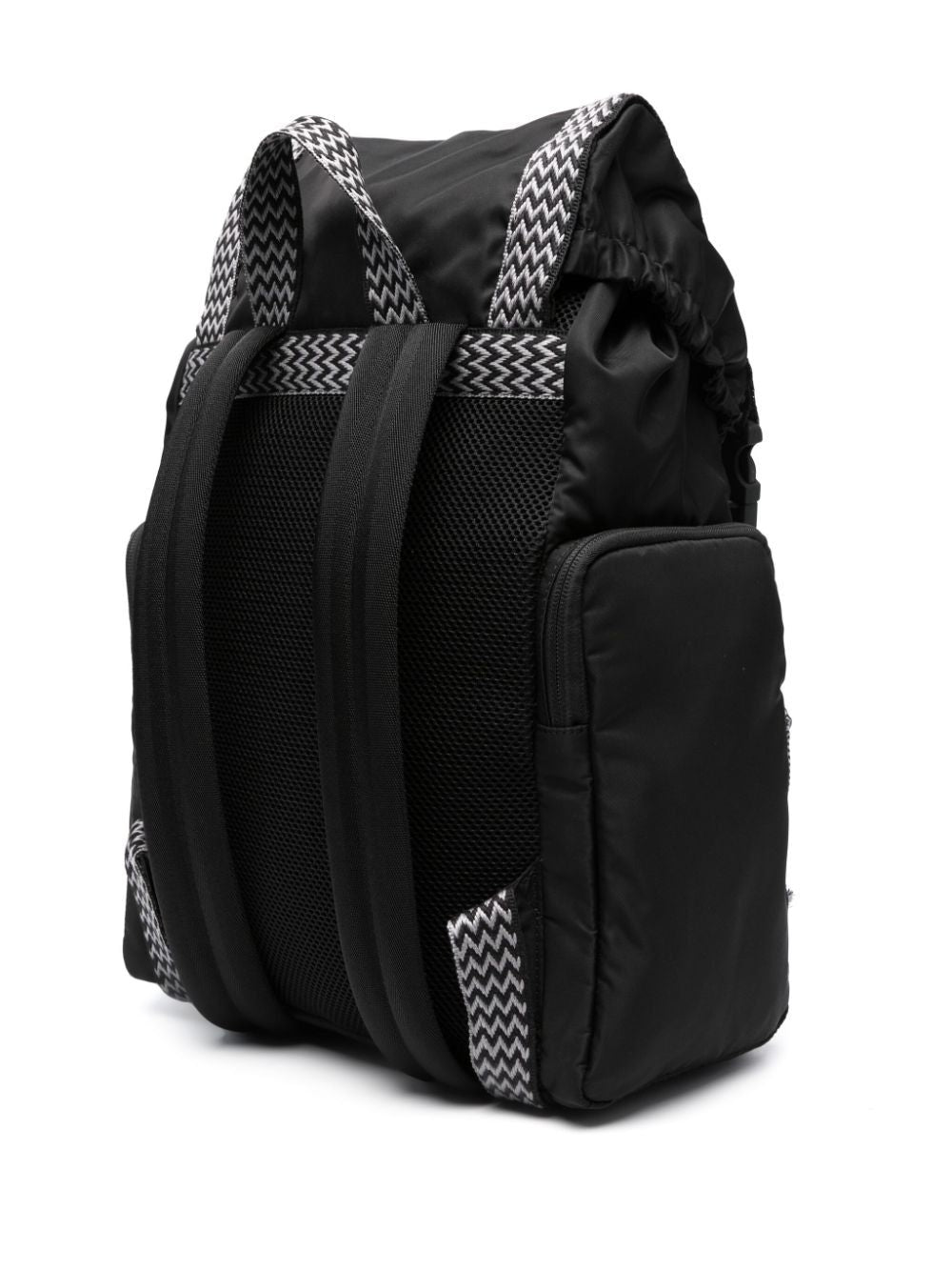 LANVIN Sleek Black Curb Backpack for Men