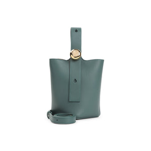 LOEWE Mini Pebble Leather Bucket Handbag